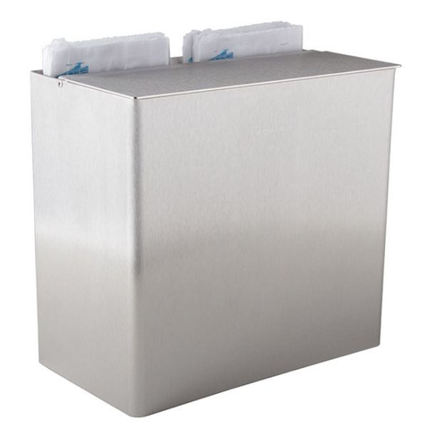 KEMMLIT hygiëneafvalcontainer 6100 van RVS, 205.495