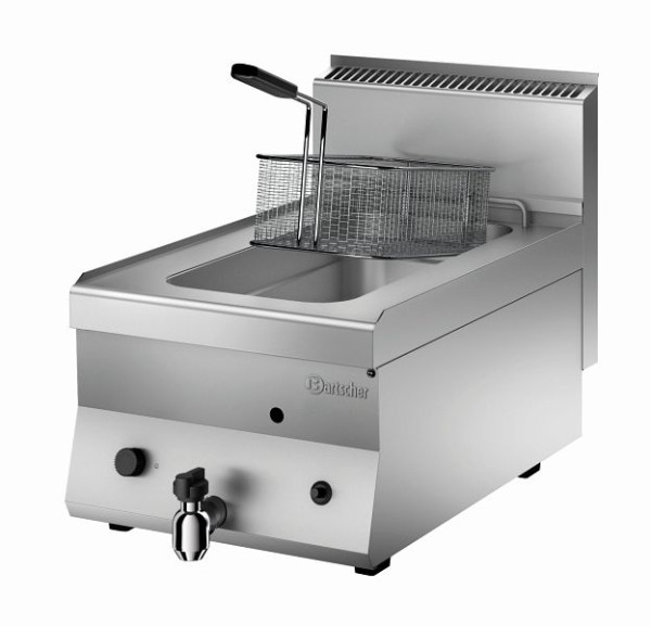 Bartscher gasfrituurpan 650, 8 l, tafelmodel apparaat, 1152103