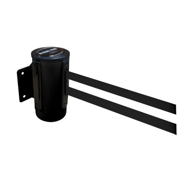 Stein HGS HGS wandbandcassette -P-Line Future-, zwart, zwart/wit/zwart horizontaal (gestreept), met veiligheidssluiting (zelfontgrendelend), 12850j-0403