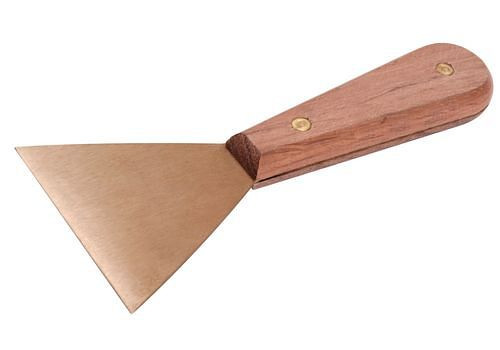DENIOS schraperspatel, 78 mm, koper beryllium, vonkvrij, voor Ex-zones, 265-040