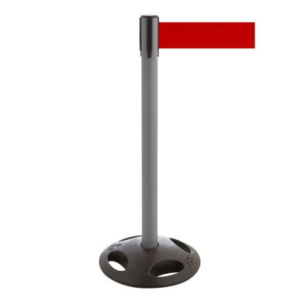Stein HGS HGS personengeleidingssysteem -P-Line Maxi-, antraciet, rood, met magnetisch riemuiteinde, 34175a-0104