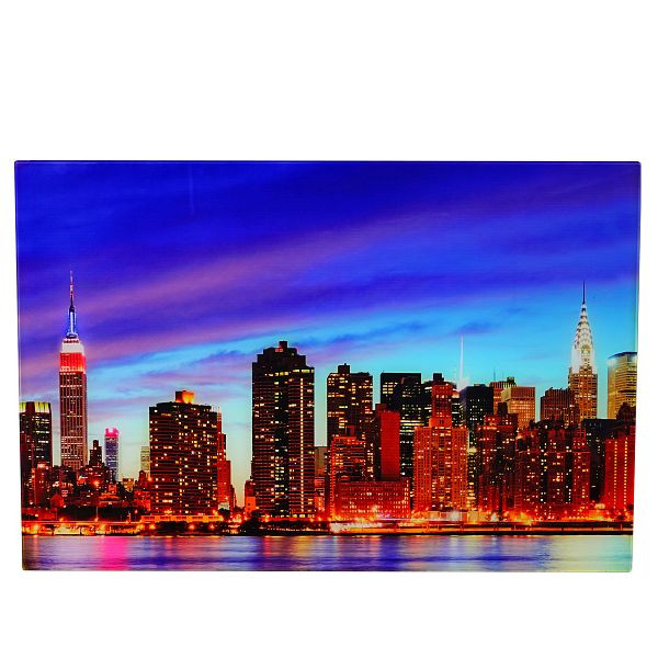 Mendler glas foto T116, muurschildering poster motief, 40x60cm, New York, 36750