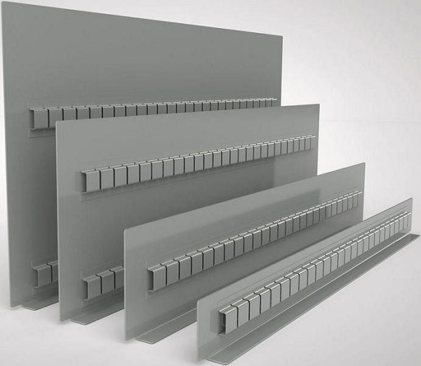 KLW mestwand, diepte: 458 mm (27 stuks), hoogte: 118 mm, voor fronthoogtes: 150 & 175 mm, 15 / SLW27-118