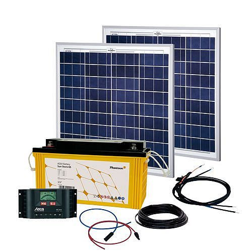 Phaesun Energieopwekkingsset Solar Rise 100W/12V, 600078