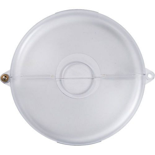 DENIOS afsluitinrichting voor doorstroomkranen, 165 t/m 254 mm, transparant, 311953