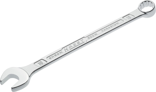 Hazet combinatiesleutel, buiten dubbel zeskant tractieprofiel, 16 mm, 600N-16