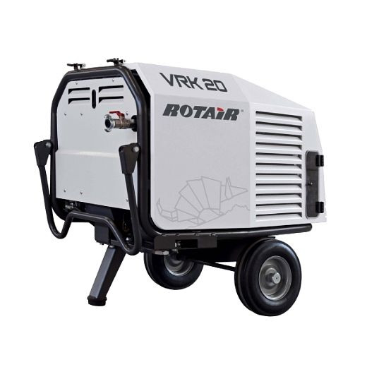 ELMAG mobiele bouwplaatscompressor, ROTAIR VRK 200 - 8 bar, 10318