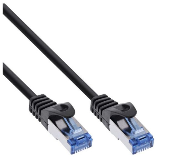 Helos Outdoor patchkabel S/FTP Cat 6a zwart 1,0m, 315757