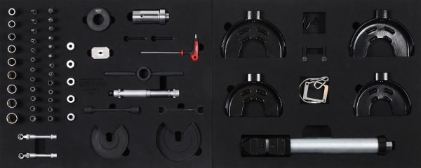 KS Tools MODULO systeeminzetset voor schokdempers, 61-delig, 440.9061
