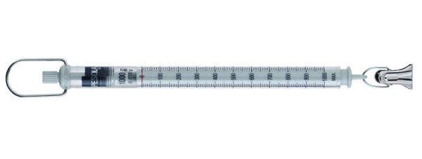 PESOLA veerweger 1000g, schaalverdeling 10g, Light Line, donkerblauw, met klem, 11000