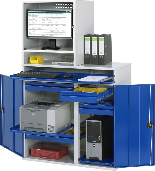 RAU computerkast - model 66, B1100 x D520 x H1060 mm, 07-1100T-M66-MG5.11