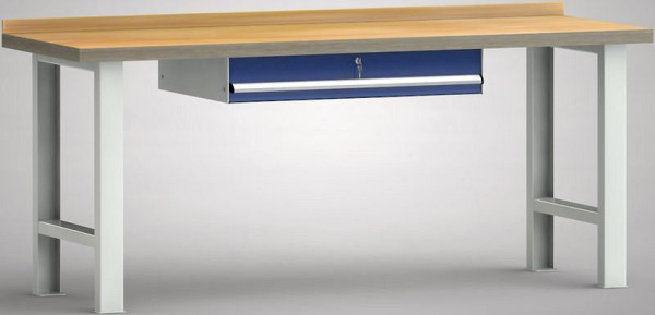 KLW standaard werkbank - 2000 x 700 x 840 mm L x D x H, WS500N-2000M40-E7020