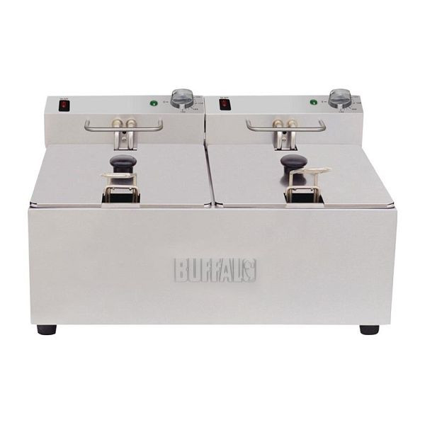Buffalo dubbele friteuse 2 x 5L, FC257