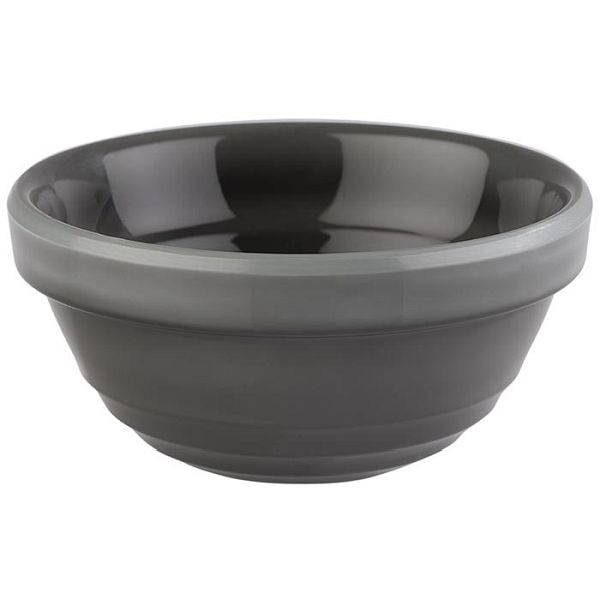 APS kom -EMMA-, Ø 7,5 cm, hoogte: 3,5 cm, melamine, grijs, 0,06 liter, 85100