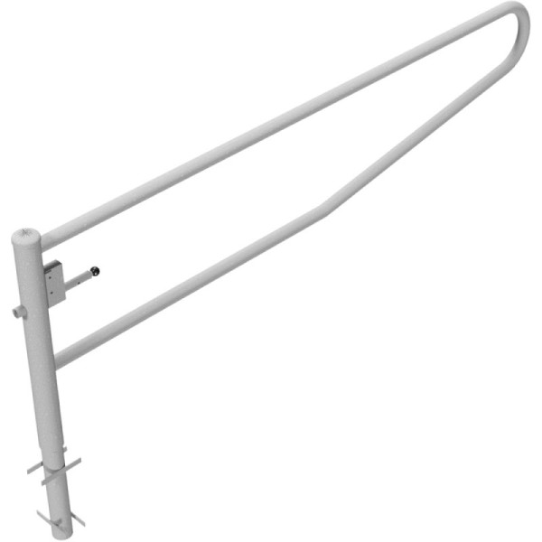 Stein HGS HGS draaipoortbarrière 360°, 3000 mm / zonder verf, profielcilinderslot met verschillende sleutels, voor inzetting in beton, 413.301z