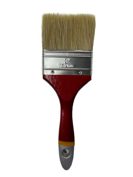 VaGo-Tools platte kwast verfkwast glazuur acrylaat glazuurkwast universeel 75mm, VE: 96 stuks, 192-030-96_lv