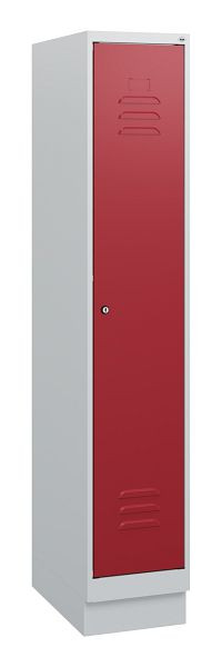C+P luierkluis Classic PLUS, basis, 1630x300x500mm, 7035/3003, cilinderslot, 0800205-10 S10016