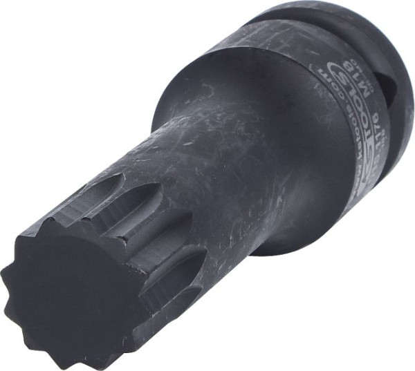 KS Tools Slag-bitdop 1/2" XZN, lang, M18, 515.1176