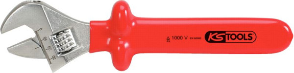 KS Tools verstelbare sleutel met beschermende isolatie, 24 mm, 117.1250