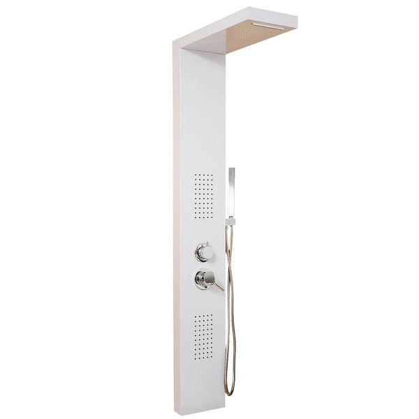 HOME DELUXE douchepaneel CASCATA - wit, 9068