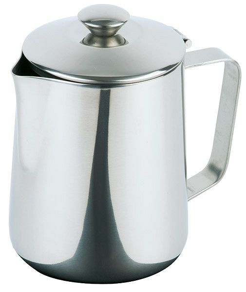 APS koffiepot, inhoud ca. 0,35 liter, RVS, met scharnierend deksel, vaatwasmachinebestendig, 10323