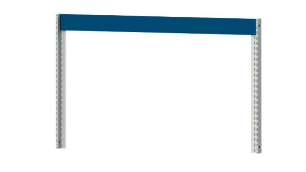 ANKE 1 paar steunpoten; RAL 7035; Hoogte boven werkblad = 800 mm; voor brede systeemconstructie 1500 + 2000 mm, met deksel, 960.900