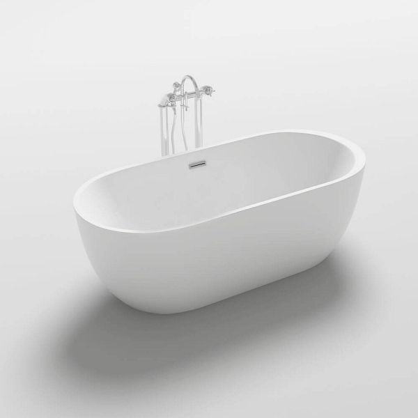 HOME DELUXE Vrijstaand bad CODO - wit, 6832