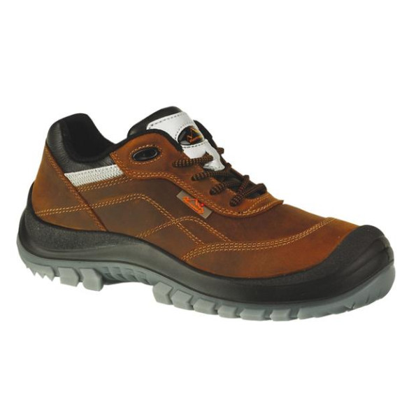 Hase Safety BIEL, Sicherheitshalbschuhe braun, EN 20345-S3, Größe: 36, 85142-05-36