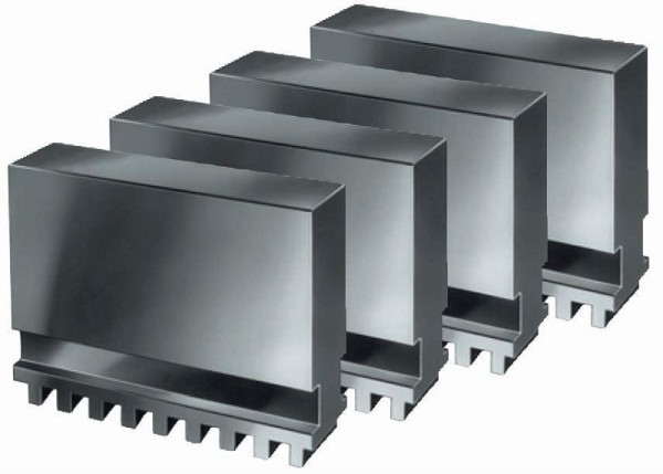 ELMAG zachte blokbekken geschikt voor vierklauwige klauwplaten Ø: 125 (1 set = 4 stuks), 89505