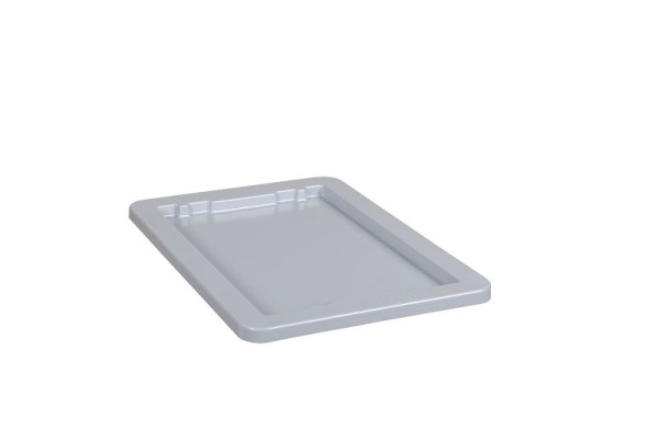 Plastipol-Scheu K 400/1 D deksel GRIJS, PS 400 mm x 280 mm, 1341D016