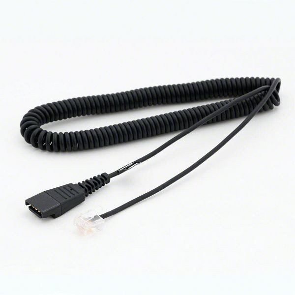 Jabra aansluitkabel QD opgerold naar RJ45, 8800-01-89