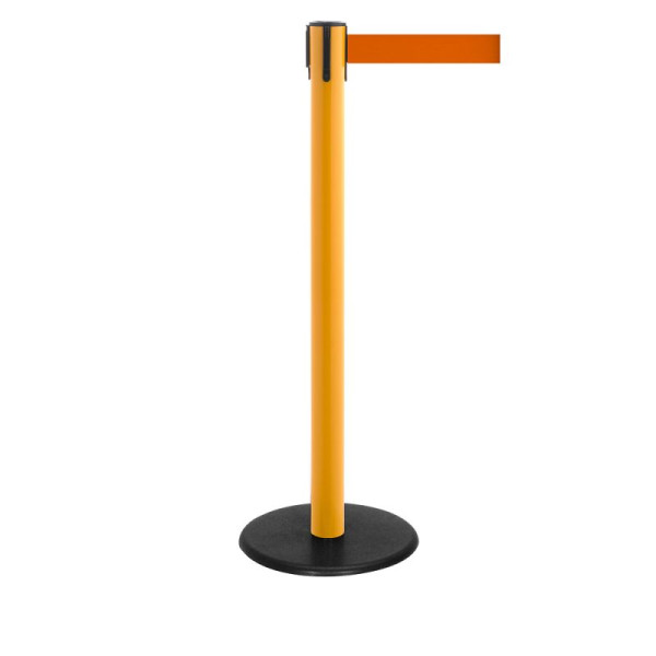 Stein HGS HGS personengeleidingssysteem -P-Line Famous-, geel, oranje, met magnetisch banduiteinde, bandlengte: 2,3 m, 12801-2204
