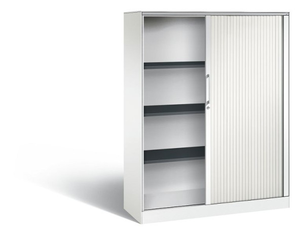 C+P rolluikkast Asisto, H1639xB1200xD435mm, kleur: verkeerswit, beugelgreep, 4 niveaus, 143011-000 S10039