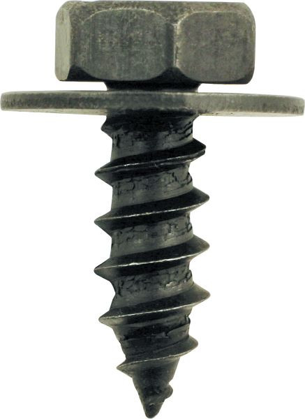 KS Tools metalen schroef/ring, zwart universeel, 50 stuks, 420.5908
