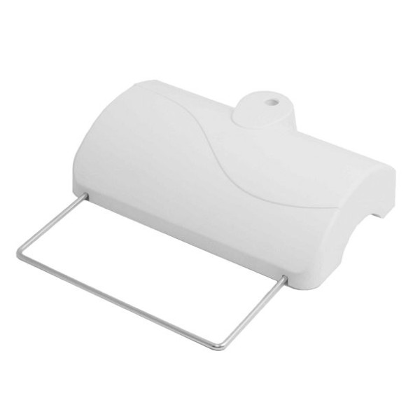 Lumeno zwaar tafelstatief 6180 met borgschroef wit, VE: 2 stuks, 6180WS