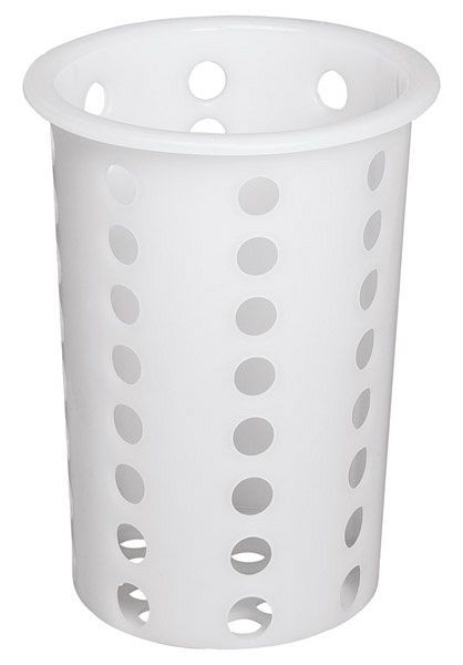 APS bestekhouder, Ø 9,7 cm, hoogte: 13,7 cm, polyethyleen, wit, 11998