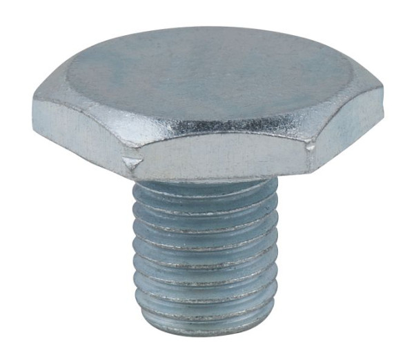KS Tools olieaftapschroef, buitenzeskant 21mm, M10x1,25x13mm, verpakking van 10, 430.1015
