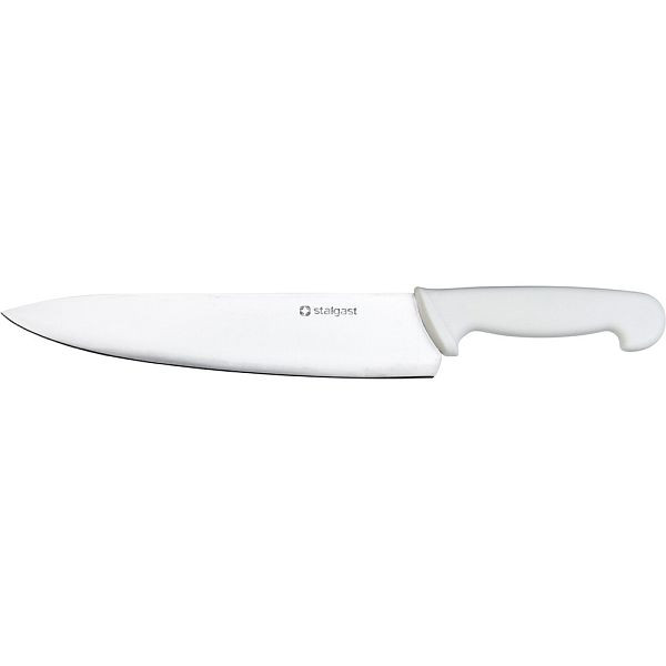 Stalgast-koksmes, HACCP, wit handvat, roestvrijstalen lemmet 25 cm, MS0935250