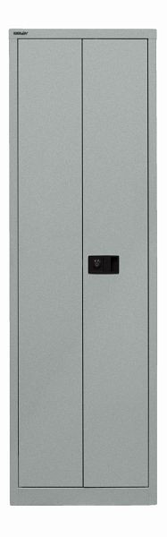 Bisley universele draaideurkast, 4 planken, 5 OH, zilver, E782A04B6355