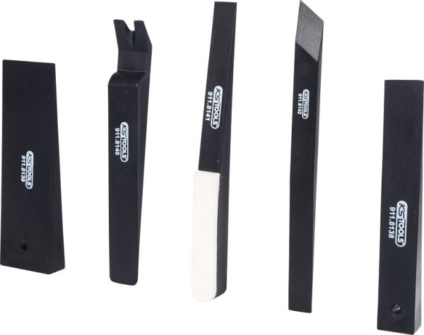 KS Tools kunststof wiggenset, 5-delig slagvast, 911.8160