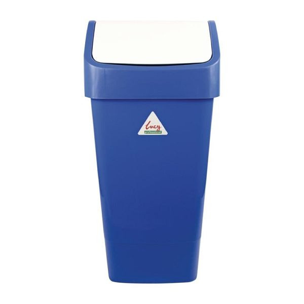 SYR bak met klapdeksel blauw 50L, CC082