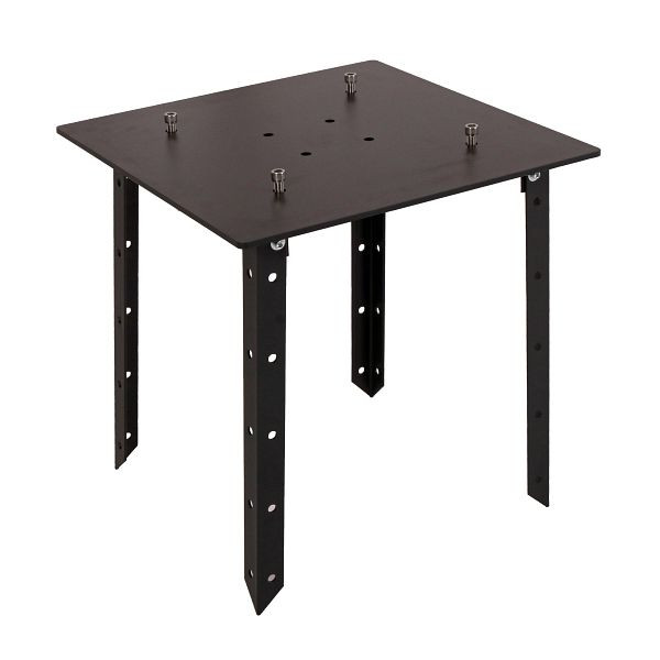 Mendler voetplaat voor XXL parasol HWC-D20, A96 en Meran Pro, grondanker paalsteun parasolstandaard, metaal 24kg, 77216
