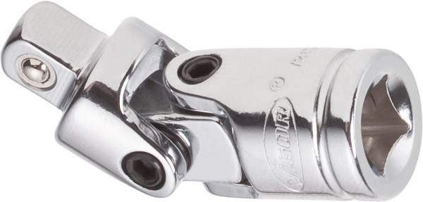 VIGOR kruiskoppeling, vierkant hol 6,3 mm (1/4 inch), vierkant massief 6,3 mm (1/4 inch), 40 mm, V2454N