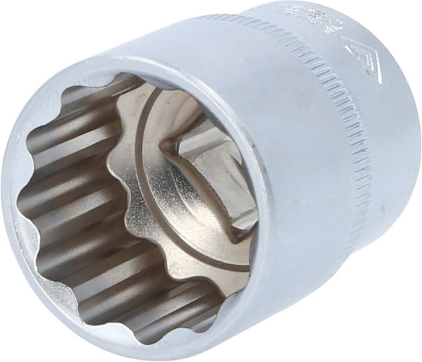 Brilliant Tools Dopsleutel 1/2" 12-kant, 27 mm, BT022427