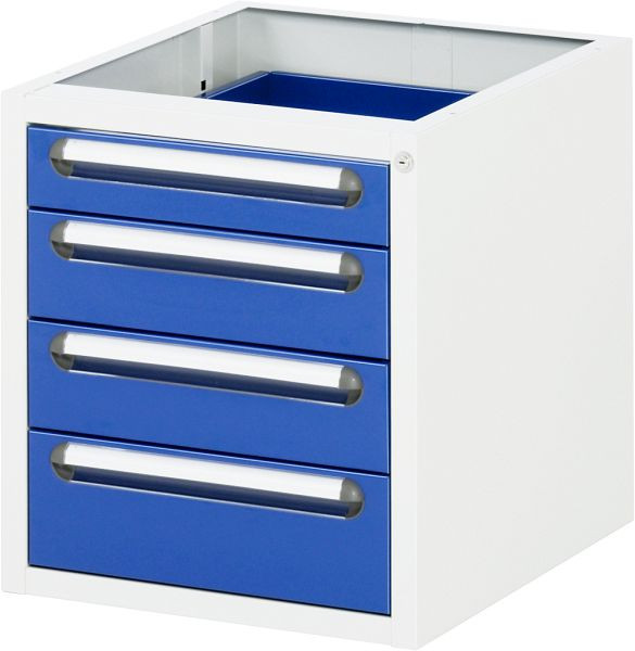RAU onderbouwcontainer met 4 laden, 480x545x600 mm, E-US-3-4A.11