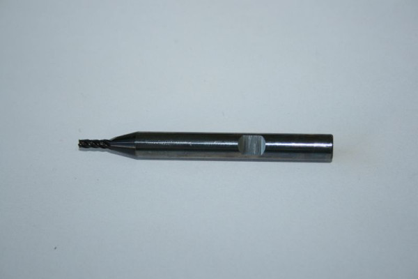 ELMAG vingerfrees Ø: 2 mm, 4-snijkanten, titaanaluminiumnitride voor materialen tot 1200 N/mm² treksterkte, 17274