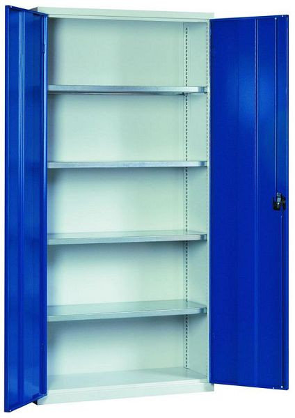 KLW universele kast, 2000 x 1000 x 490 mm, 4 planken, om de 20 mm verstelbaar, 7FN-NH2000TD-0204XRB