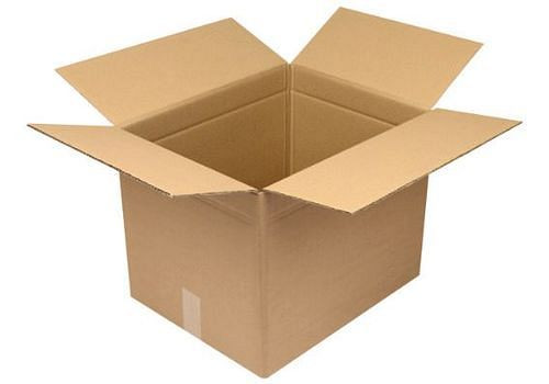 TransPak golfkartonnen vouwdoos 2-wandig, binnenmaat 475 x 375 x 370 mm, kwaliteit 2.30BC, VE 10, 299359