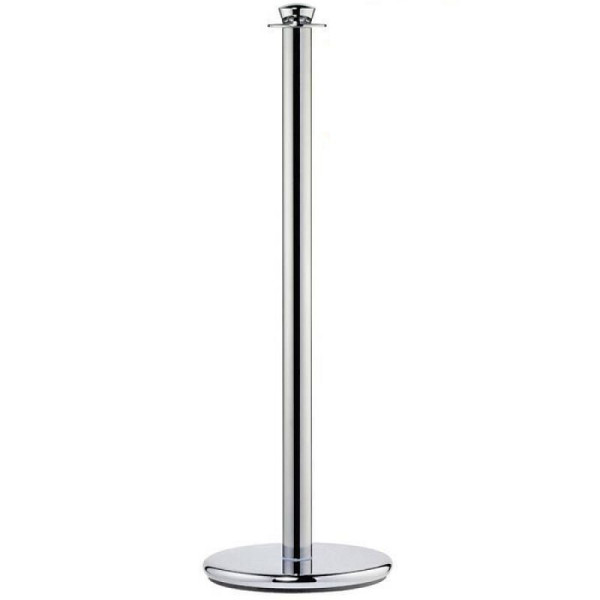 Stone HGS personengeleidingssysteem -Traditioneel Luxor-, verrijdbaar inclusief bodemplaat Ø 320 mm, gepolijst chroom, 11637-m-ch