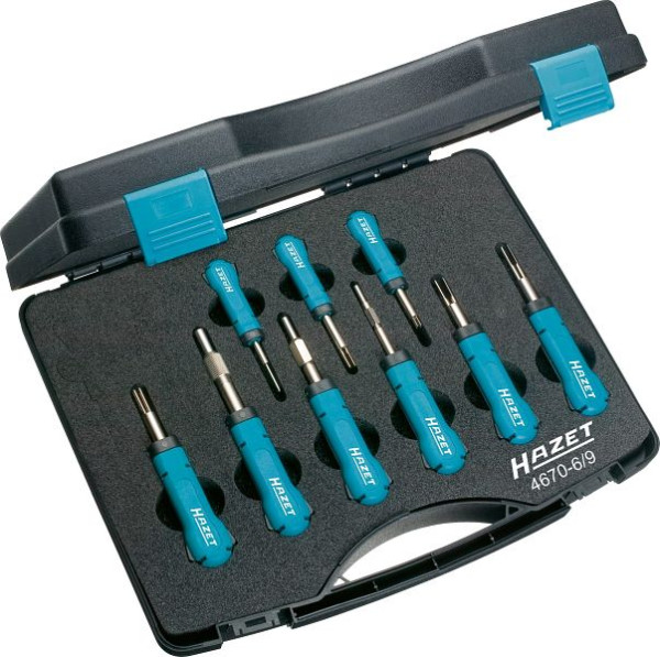 Assortiment kabelontspanner Hazet, aantal gereedschappen: 9, 4670-6/9
